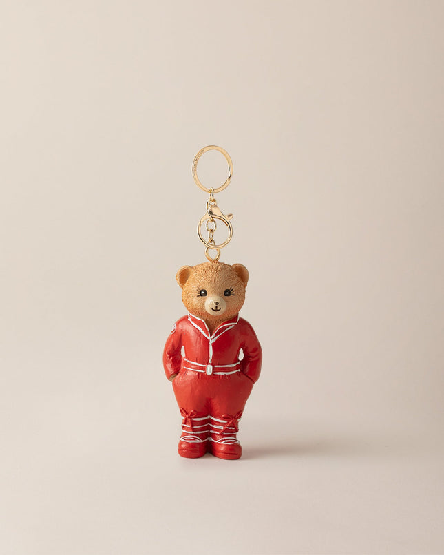 Jolly Red Bear Keychain – A soft accessory for keys and bags