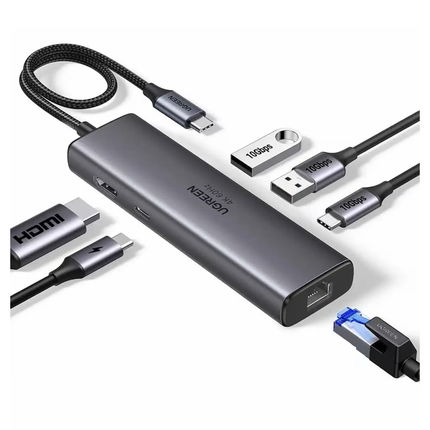 موزع تايب سي متعدد الوظائف 6 في 1 | UGREEN 45000