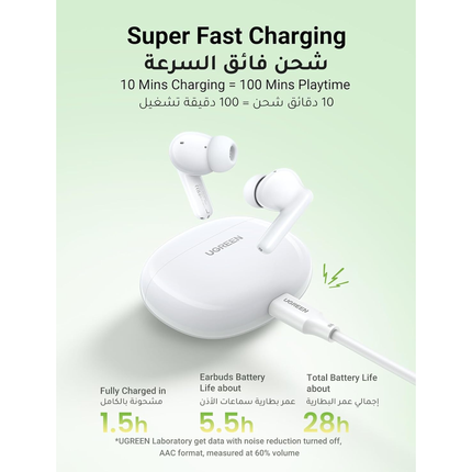 سماعات الأذن اللاسلكية UGREEN HiTune P3 True (WS207 - 45110)