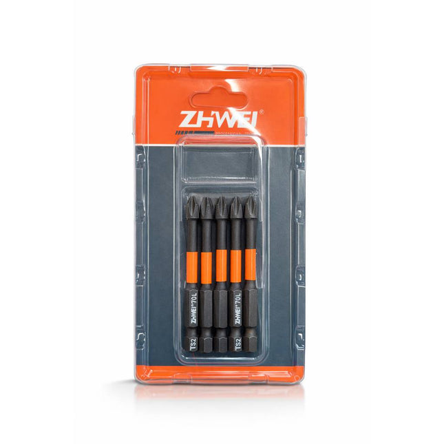 طقم راسية مصلب زهيوي 5 قطع PH2 × 70MM