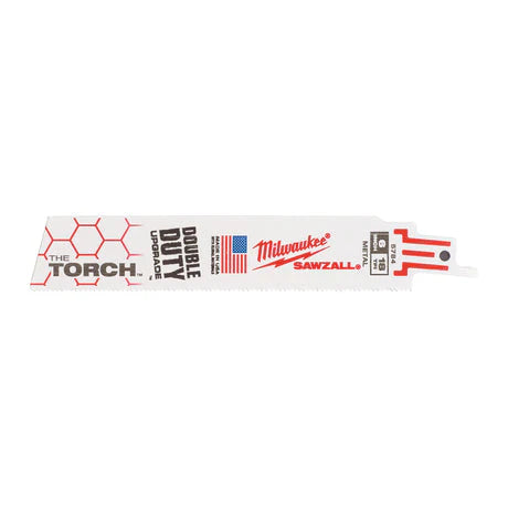 شفرات لقص الحديد للمنشار الترددي Milwaukee TORCH™ مقاس 230 مم و 10 TPI