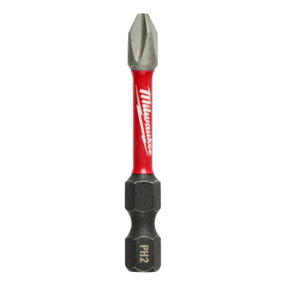 مجموعة ريش Milwaukee SHOCKWAVE™ Impact Duty PH2 x 50 مم