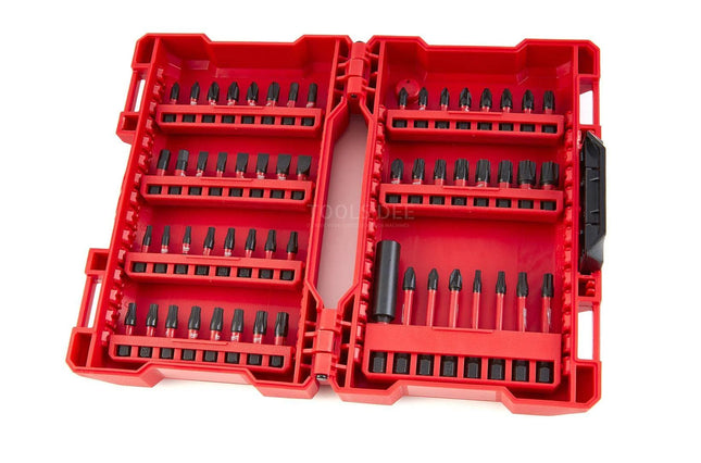 طقم لقم عدد 56 حبه متعدد الاشكال Milwaukee SHOCKWAVE IMPACT DUTY