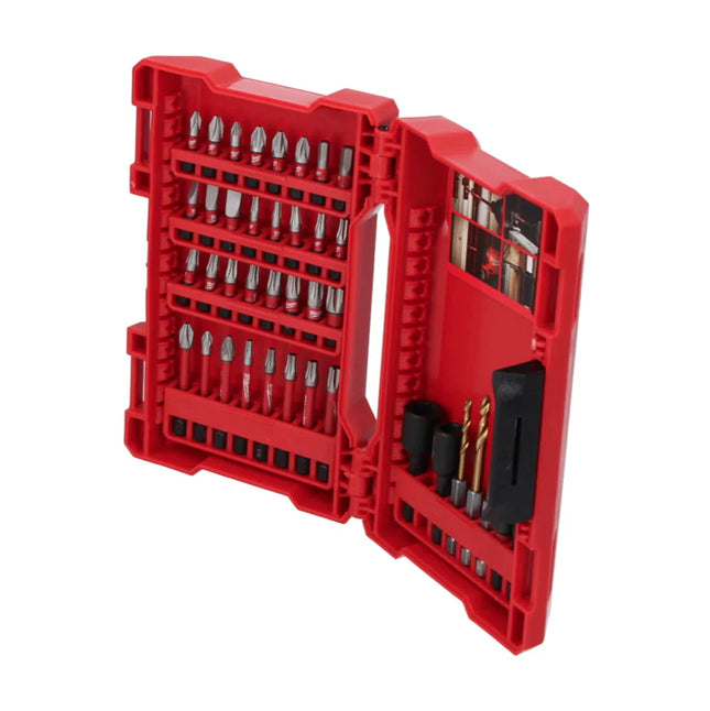 مجموعة رؤوس مفكات Milwaukee SHOCKWAVE (40 قطعة)