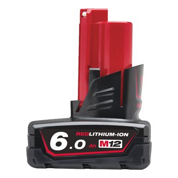 بطارية ليثيوم أيون M12B6 12 فولت 6.0 أمبيرMilwaukee