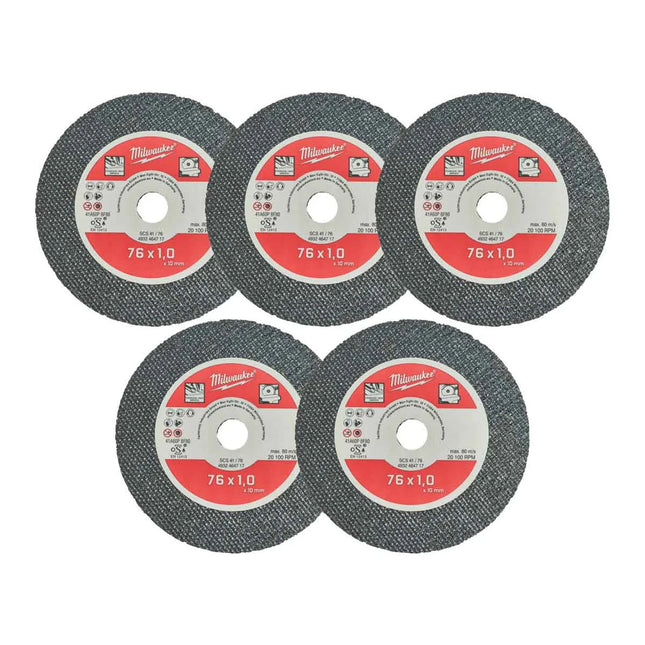 دسك قص حديد 3 انش PRO+ SCS 41 / 76 × 1 × 10 مم من Milwaukee