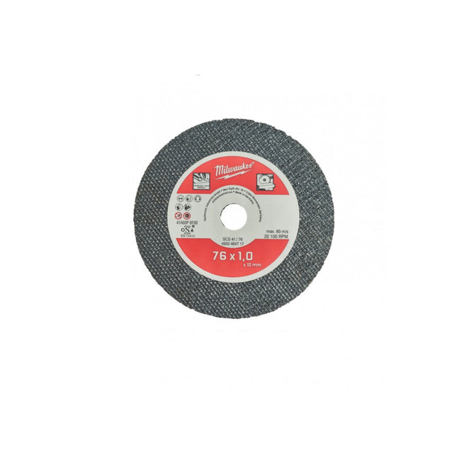 دسك قص حديد 3 انش PRO+ SCS 41 / 76 × 1 × 10 مم من Milwaukee
