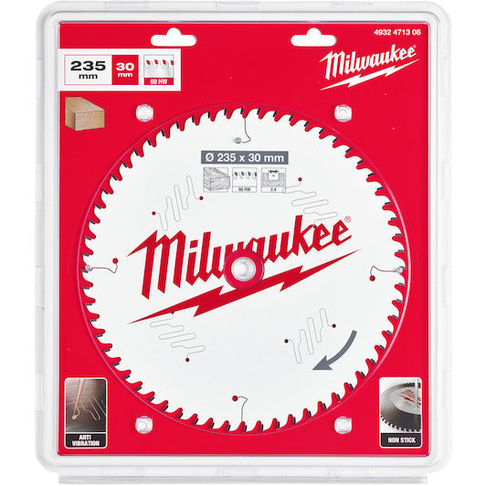 شفرة منشار دائرية من Milwaukee CSB PW 235 × 30 × 2.4 × 60 سن