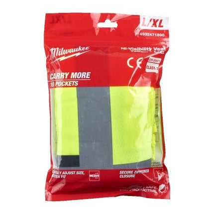 فست Milwaukee  باللون الأصفر - مقاس L/XL