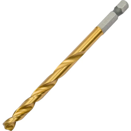 ريشة تثقيب معادن Milwaukee SHOCKWAVE™ HSS-G TiN أحمر سداسي مقاس 6 مم