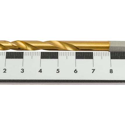 ريشة تثقيب معادن Milwaukee SHOCKWAVE™ HSS-G TiN أحمر سداسي مقاس 6 مم