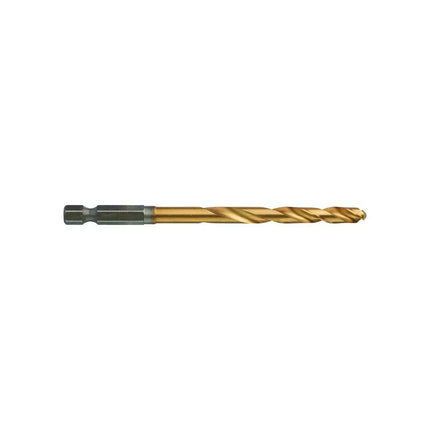 ريشة تثقيب معادن Milwaukee SHOCKWAVE™ HSS-G TiN أحمر سداسي مقاس 6 مم