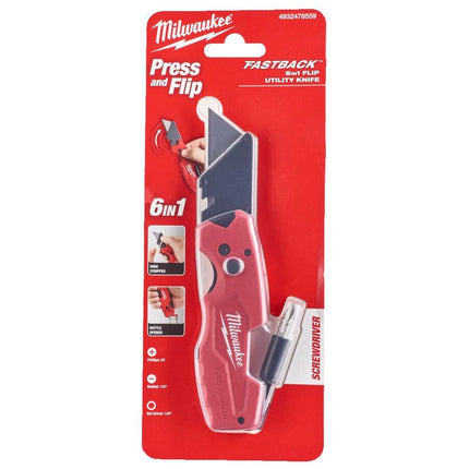سكين ميلووكي FASTBACK™ 6 في 1 متعددة الاستخدامات