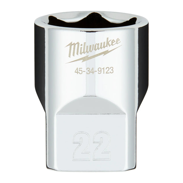 1/2 Drive Socket Metric Standard-22MM