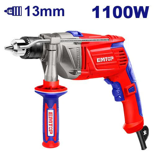 مثقاب صدمات بقوة 1100W | EMTOP مثقاب صدمات بقوة 1100W | EMTOP