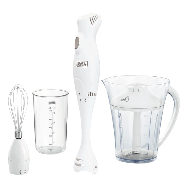 هاند بلندر يدوي  4 بـ 1  متعدد الوظائف بقوة 500 واط ماركة Black & Decker