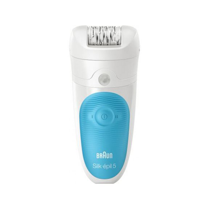 ماكينة ازالة الشعر وماكينة تنظيف البشرة للسيدات مع 3 رؤوس ماركة Braun Silk-épil 5