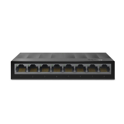 محول سطح المكتب TP-Link LS1008G | 8 منافذ بسرعة 10/100/1000 ميجابت في الثانية (أسود)