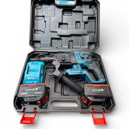 درل همر شحن26ملم1000واط بطاريتين وشاحن BYT-6608