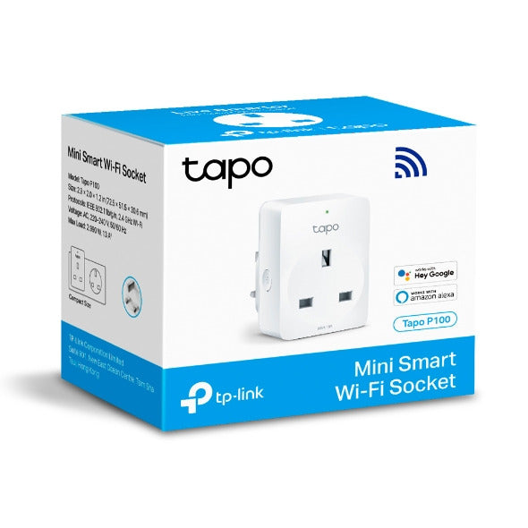 مقبس واي فاي ذكي صغير| Tapo P100 | Tapo مقبس واي فاي ذكي صغير| Tapo P100 | Tapo