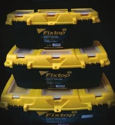 طقم صندوق عدة بلاستيك 4 قطع FIXOP - عمان هاردوير ستورز