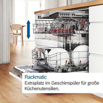 غسالة أطباق 6 برامج، سلة ثالثة، تجفيف إضافي من بوش Bosch