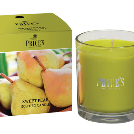 شمعة معطرة بكوب من Price's - الإجاص المثلج