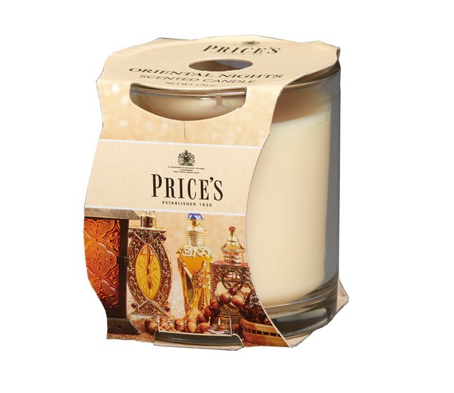 شمعة معطرة بكوب من Price's - ليالي شرقية