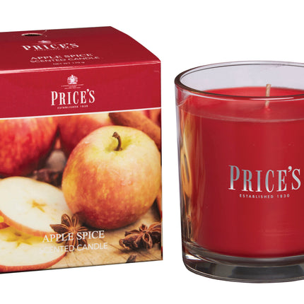 شمعة معطرة بكوب من Price's - بهارات التفاح