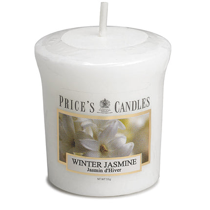 شمعة معطرة من Price's - الياسمين الشتوي