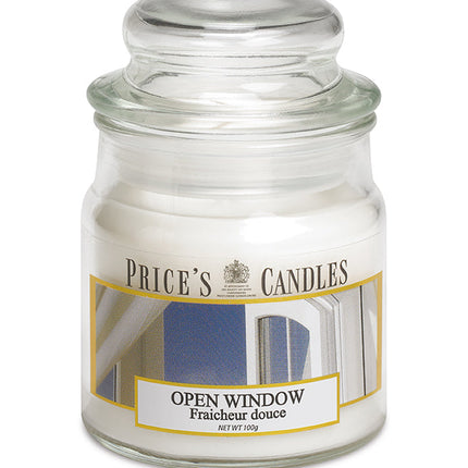شمعة معطرة متوسطة بمرطبان وغطاء من Price's - النسيم العليل