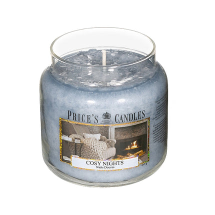 شمعة معطرة متوسطة بمرطبان بعبير الليالي الدافئة من Price's