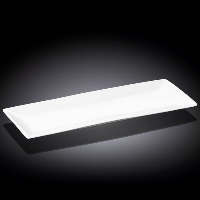 طبق مستطيل 36 سم من Wilmax - أبيض