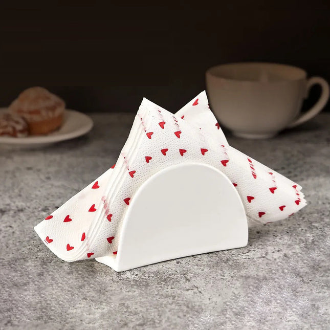 حامل مناديل 11.5*7 سم من Wilmax - أبيض