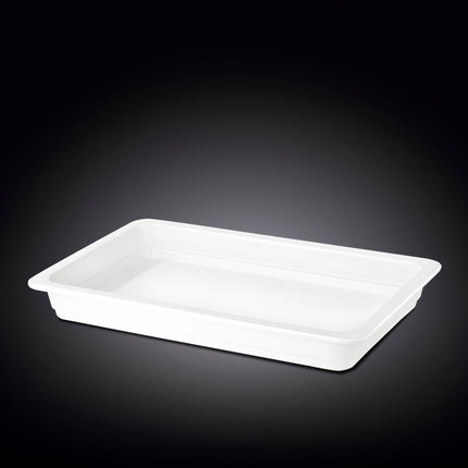 طبق مستطيل 53*33 سم من Wilmax - أبيض