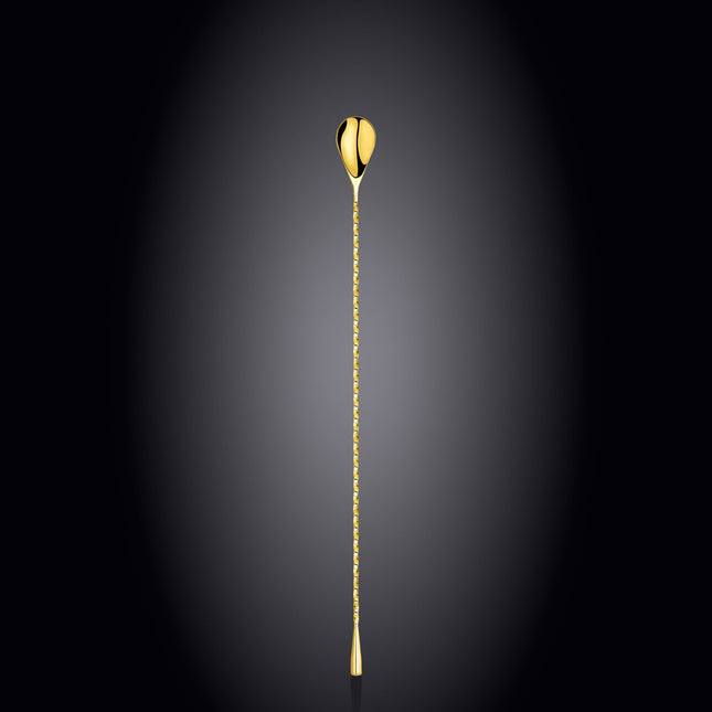 ملعقة ستيل 40 سم من Wilmax - ذهبي