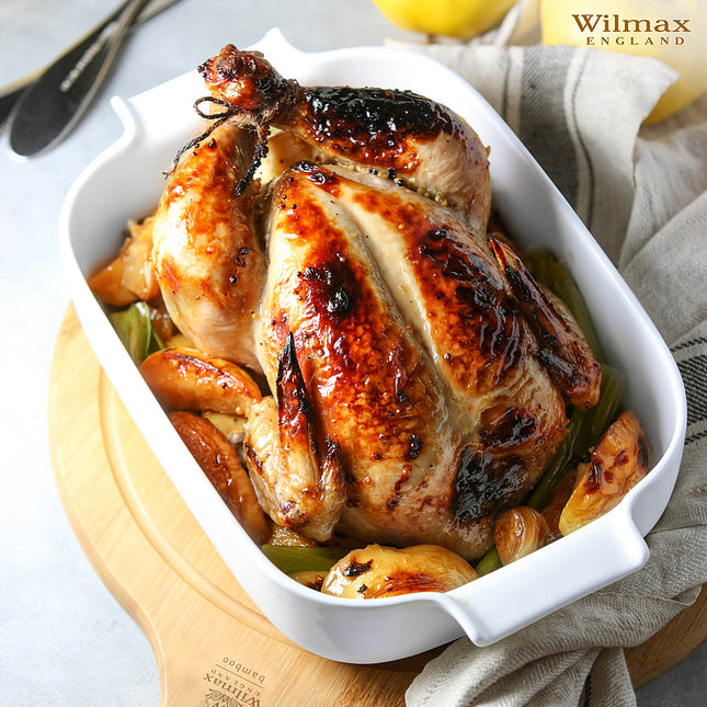 صينية فرن 28.5*18 سم من Wilmax - أبيض