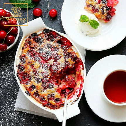 صينية فرن بيضوية 36*23.5 سم من Wilmax - أبيض