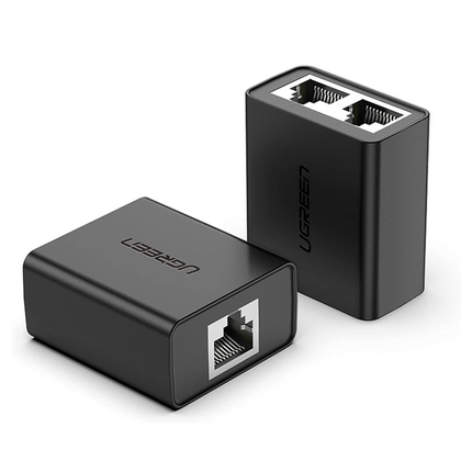 UGREEN RJ45 Splitter Adapter 2 Pack (Black) - 50923