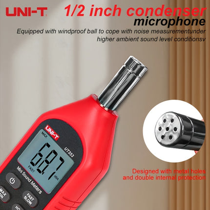 مقياس مستوى الضوضاء الرقمي UNI-T