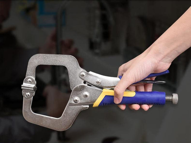 كماشة زرادية تثبيت الحديد للحام