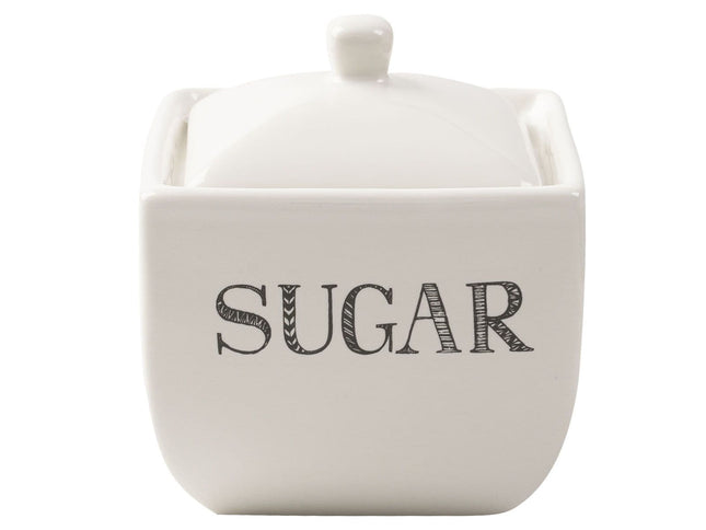 CREATIVE TOPS STIR IT UP SUGAR BOWL WHITE