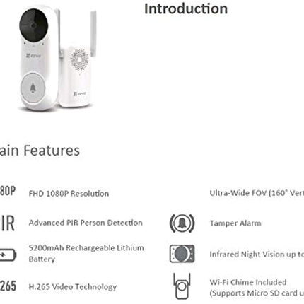جرس باب واي فاي | ايزفيز | DB2C