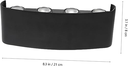 مصباح حائط سوبر فيترو 21 سم - أسود