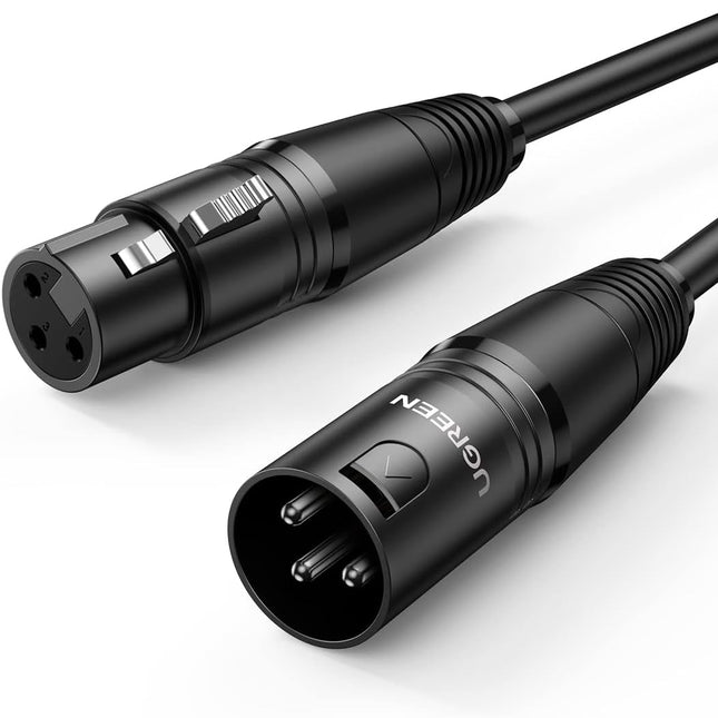 كابل تمديد ميكروفون UGREEN Cannon ذكر إلى أنثى / AV130