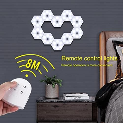 لمبات شكل سداسي مع جهاز تحكم