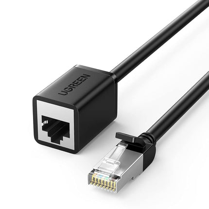 UGREEN Cat 6 F/UTP Ethernet RJ45 Extension Male/Female Patch Cords (Black) | NW112