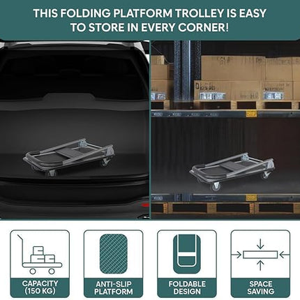 عرباية مسطحة 130 كيلو قياس 73*47 سم من كراون CTC-A150
