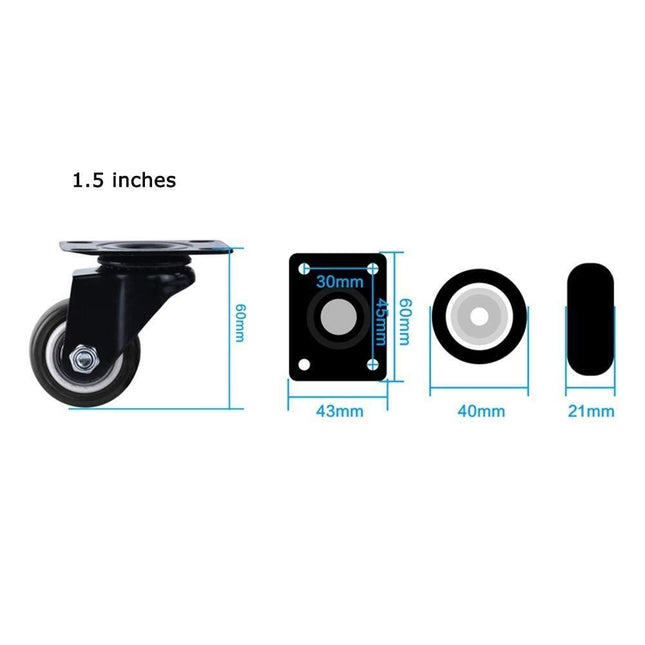 عجل صناعي متحرك 1.5انش