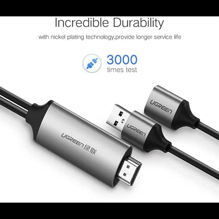محول يوجرين USB-A أنثى إلى HDMI ذكر / CM151 - 50291